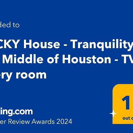 Lucky House - Tranquility In The Middle Of Houston - Tv In Every Room - 300 M2 Eksteriør billede
